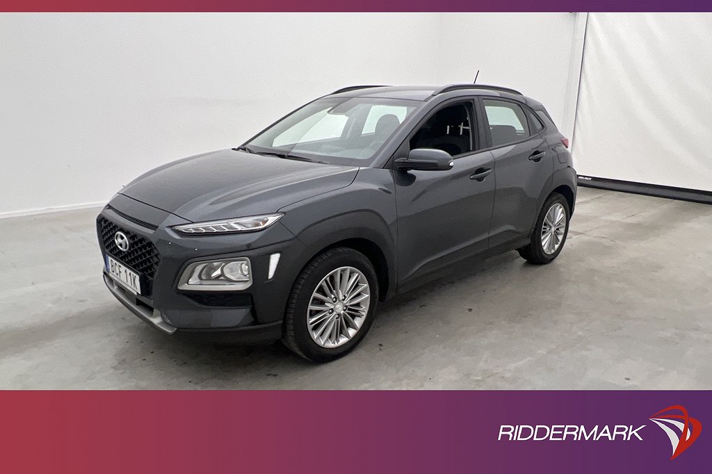 Hyundai Kona 1.6 T-GDI 177hk Värmare Kamera CarPlay Drag