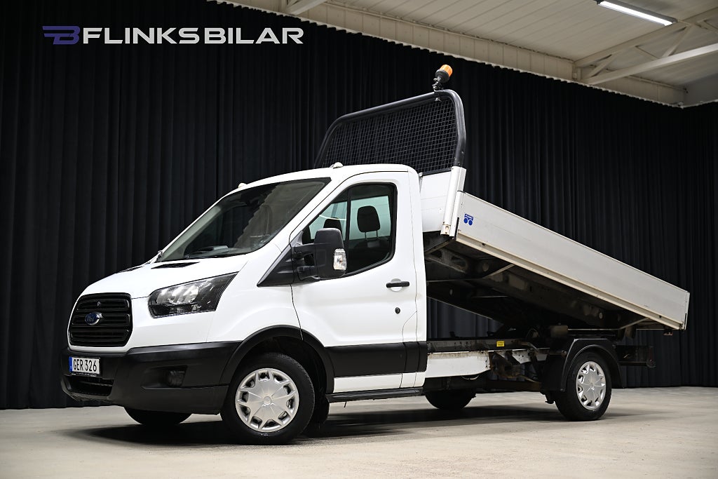 Ford Transit 310 2.0 TDCi 130HK L3 Flak|Tipp|Tippflak|NyKamrem|Moms