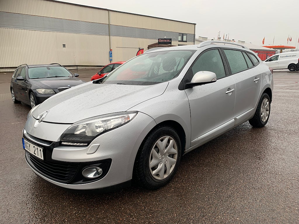 Renault Mégane Grandtour 1.5 dCi Euro 5 Besiktad servad Dragkrok AC 