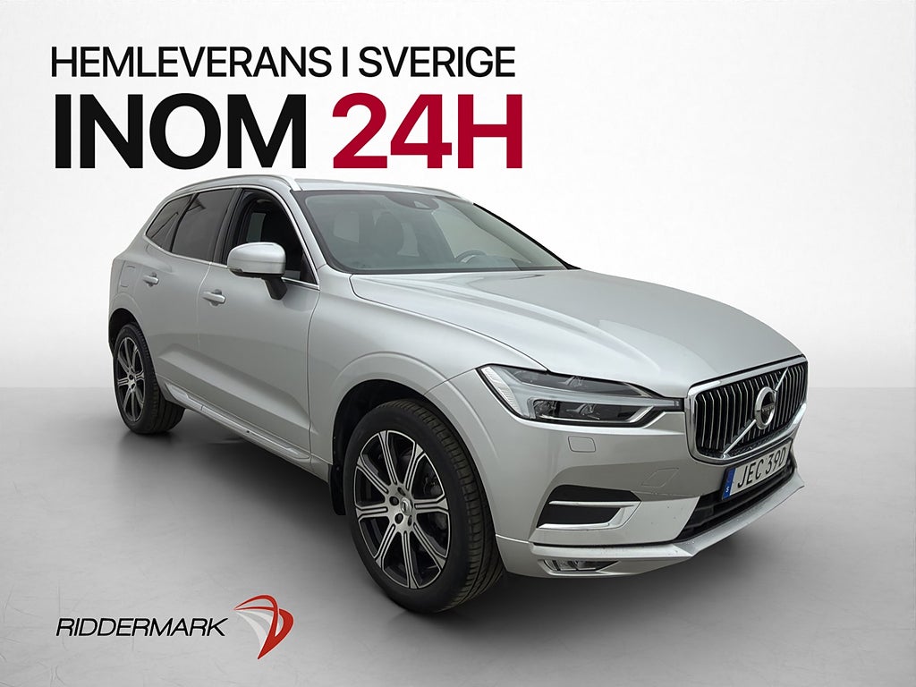 Volvo XC60 B4 197hk AWD Inscription Värmare Skinn 360° Drag