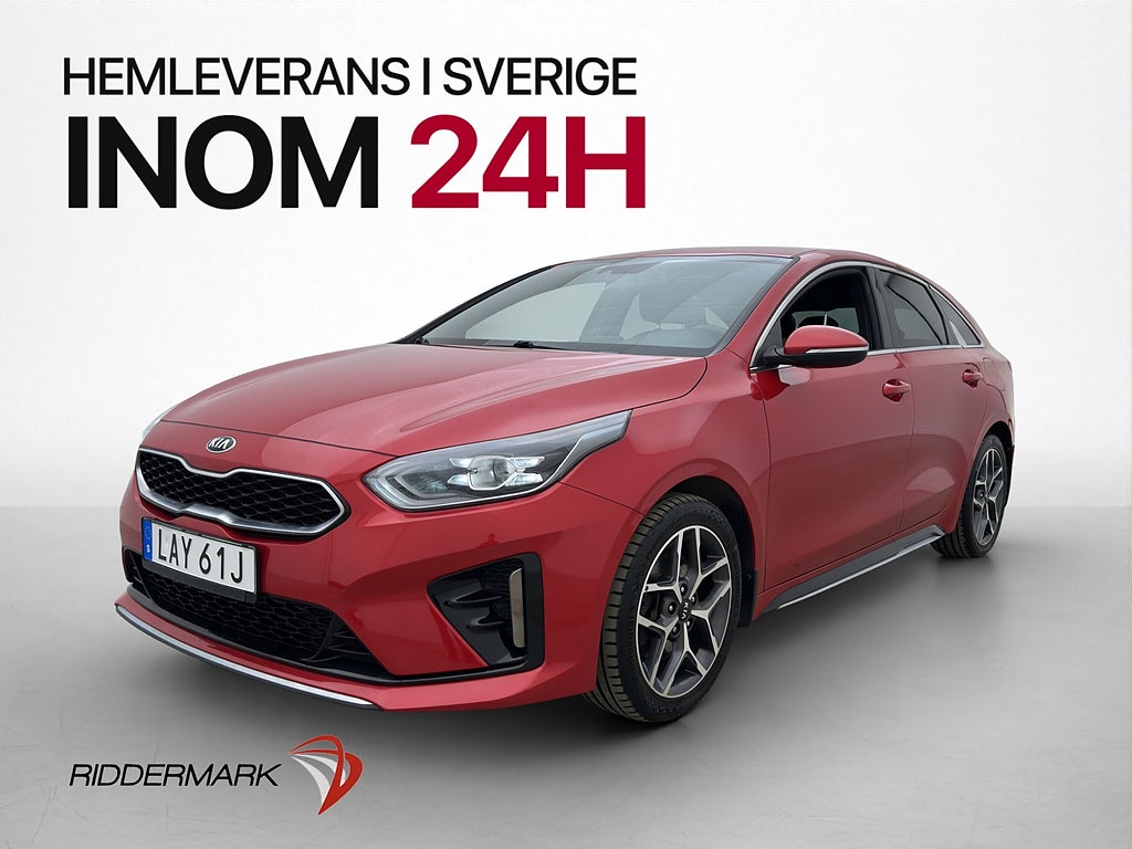 Kia ProCee'd 1.4 T-GDI 140hk GT-Line Kamera Navi Rattvärme
