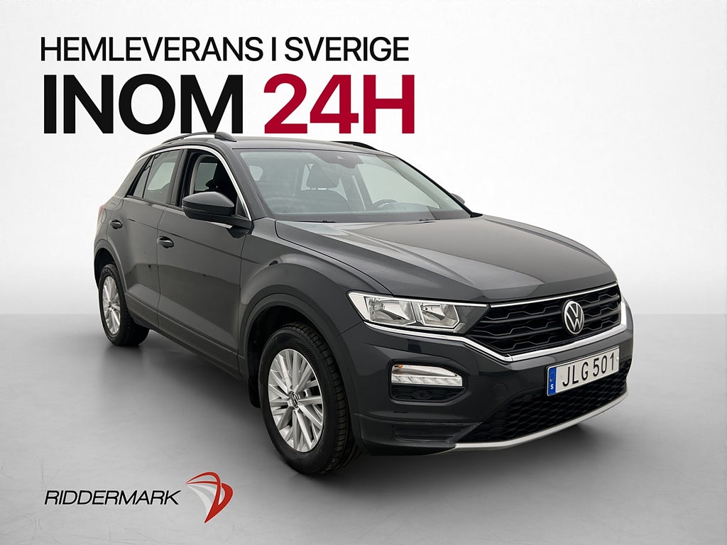 Volkswagen T-Roc 1.0 TSI 110hk Sensorer CarPlay Adaptiv-Fart