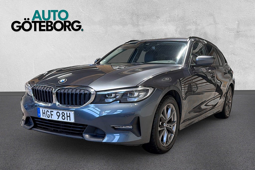BMW 320 d xDrive Touring Steptronic Sport line Dragkrok 1-Ägare