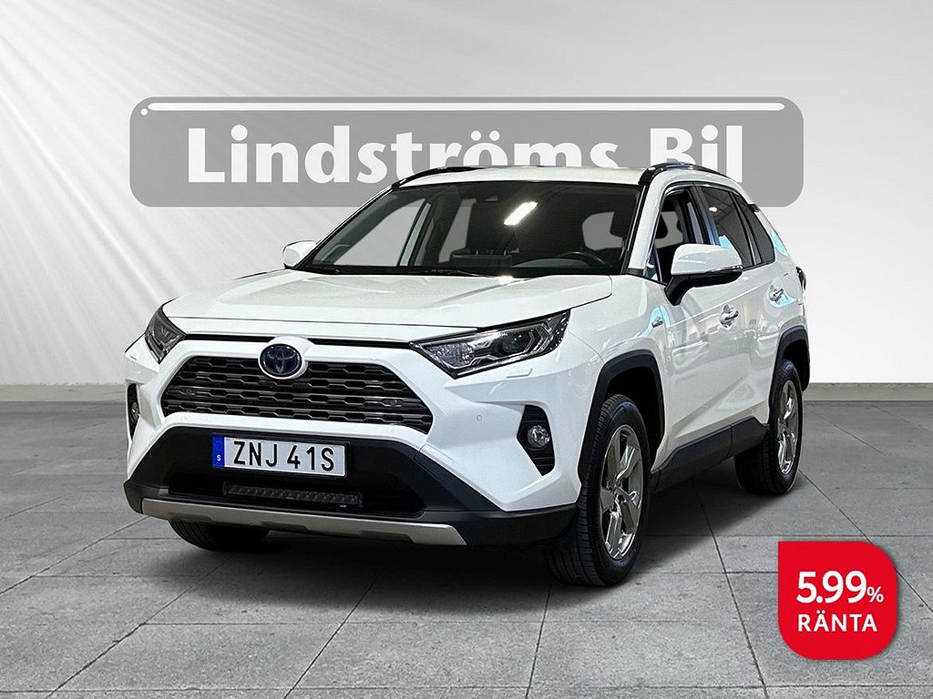 Toyota RAV4 Hybrid AWD-i 2,5 Executive Vinterhjul Dragkrok