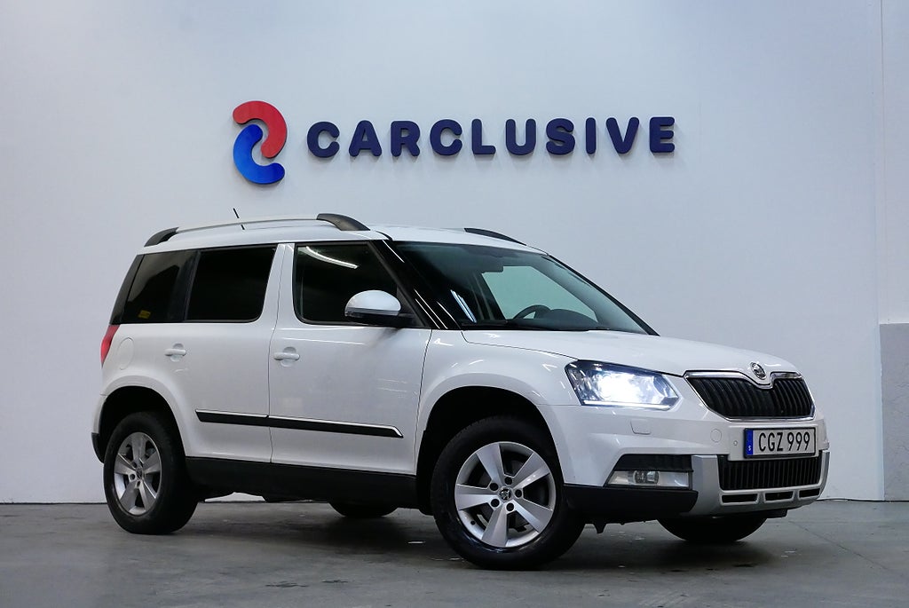 Skoda Yeti 2.0 TDI 4x4  | 1017 kr/mån | Drag | Värmare |