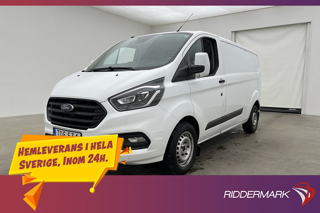 Ford transit-custom L2 MOMS Värm V-Inr Kamera Drag CarPlay