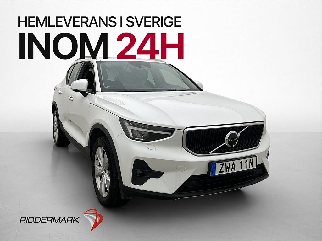 Volvo XC40 T2 129hk MOMS Värmare Skinn Adaptiv-farth Kamera