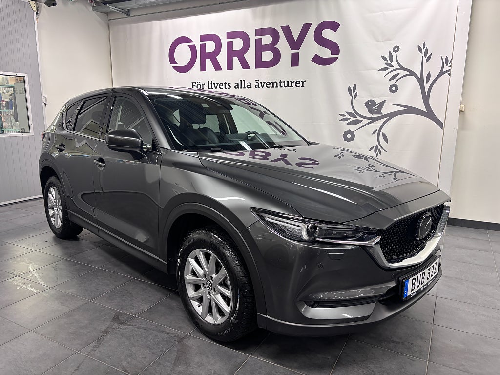 Mazda CX-5 2.5 SKYACTIV-G AWD Optimum Bose Drag V-Hjul Skinn
