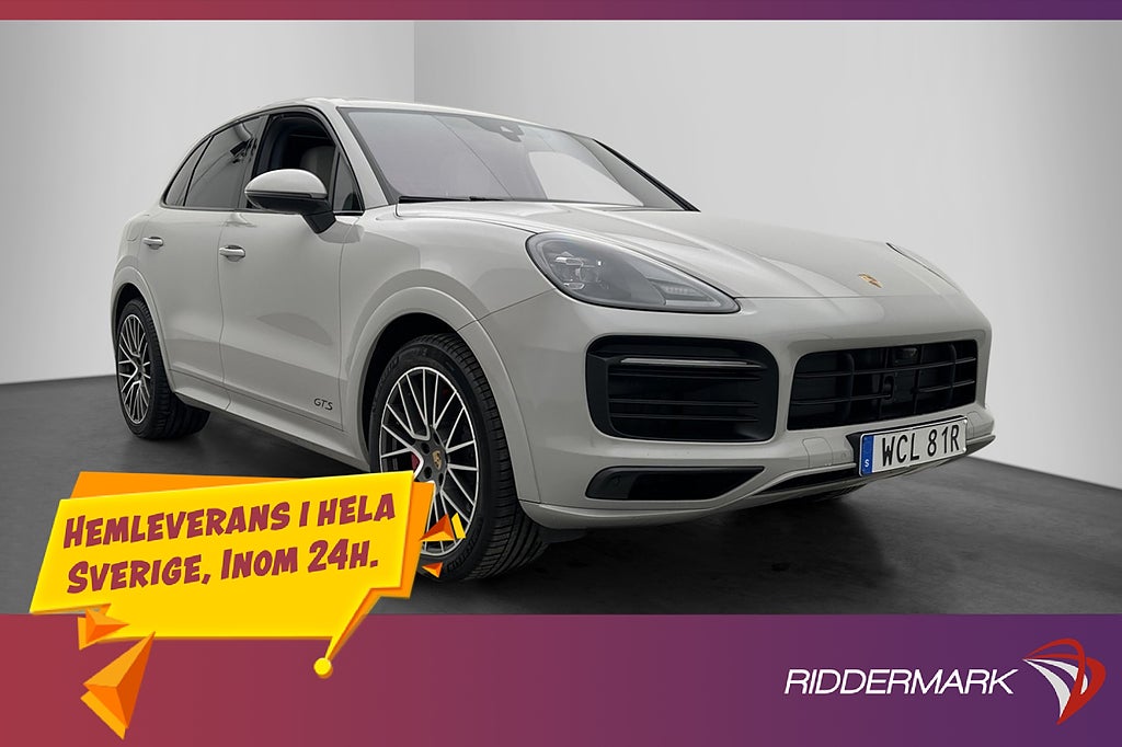 Porsche Cayenne GTS 460hk Chrono Pano BOSE 360° Soft-Close