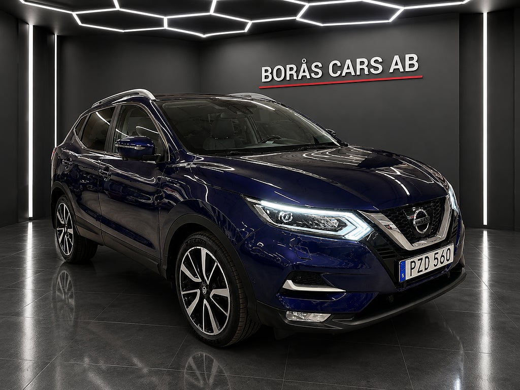 Nissan Qashqai 1.6 (131hk) dCi*900kr/mån*Panoram*Aut*360-cam*