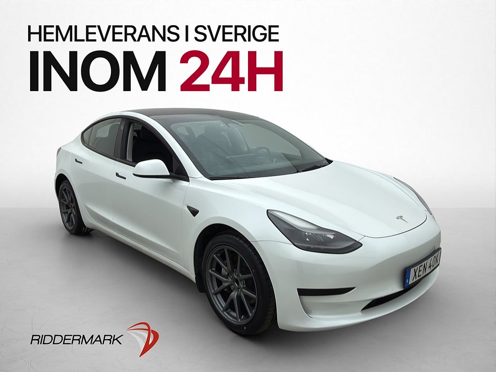 Tesla Model 3 Standard Range Autopilot Svensksåld