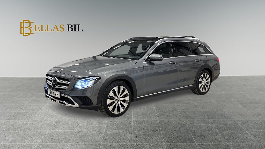 Mercedes-Benz E220 d 220 D 4M 194HK ALL-TERRAIN WIDE BURM 360° PANO LUFTFJÄD