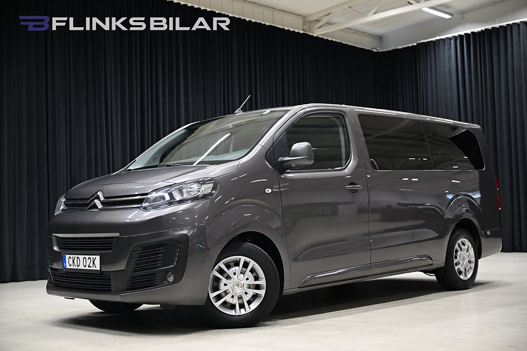 Citroën SpaceTourer 2.0 BlueHDi 120HK L2|LångAutomat|5-Sits|FjärrstyrdVä