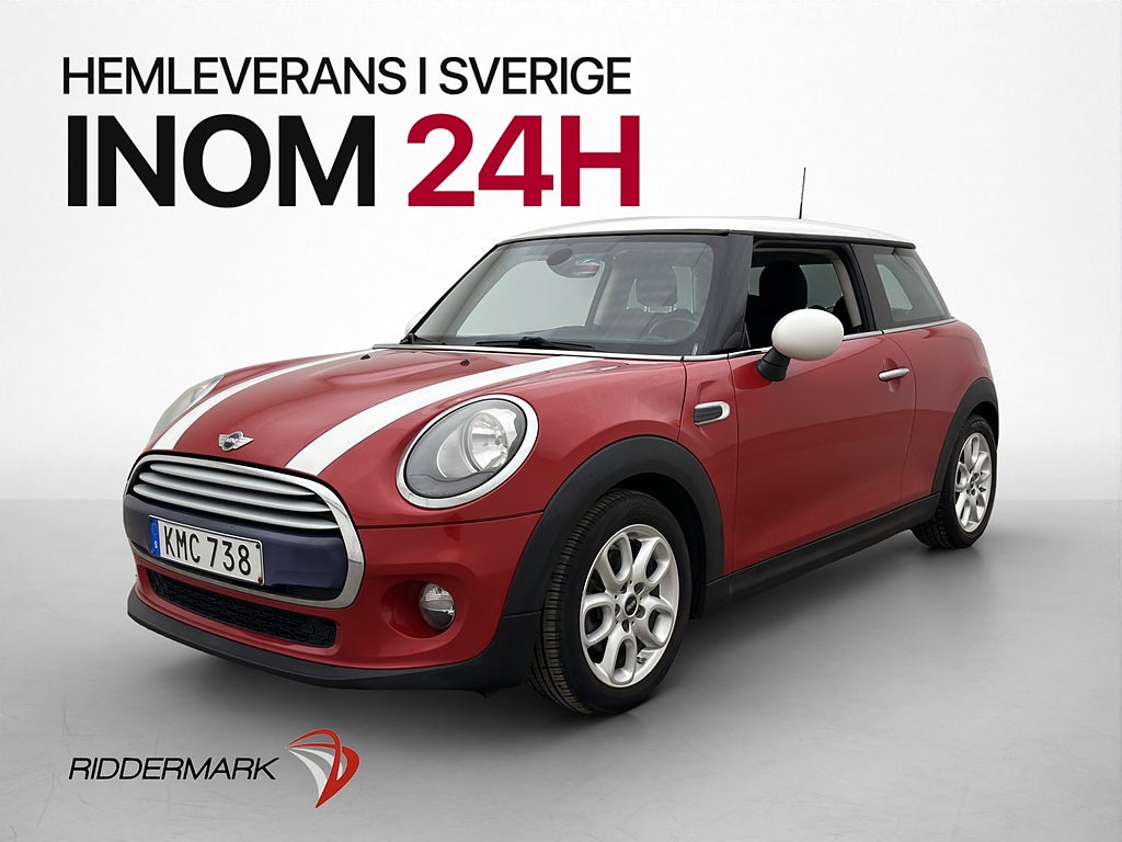 MINI Cooper D 116hk Chili Farthållare Bluetooth Halvskinn
