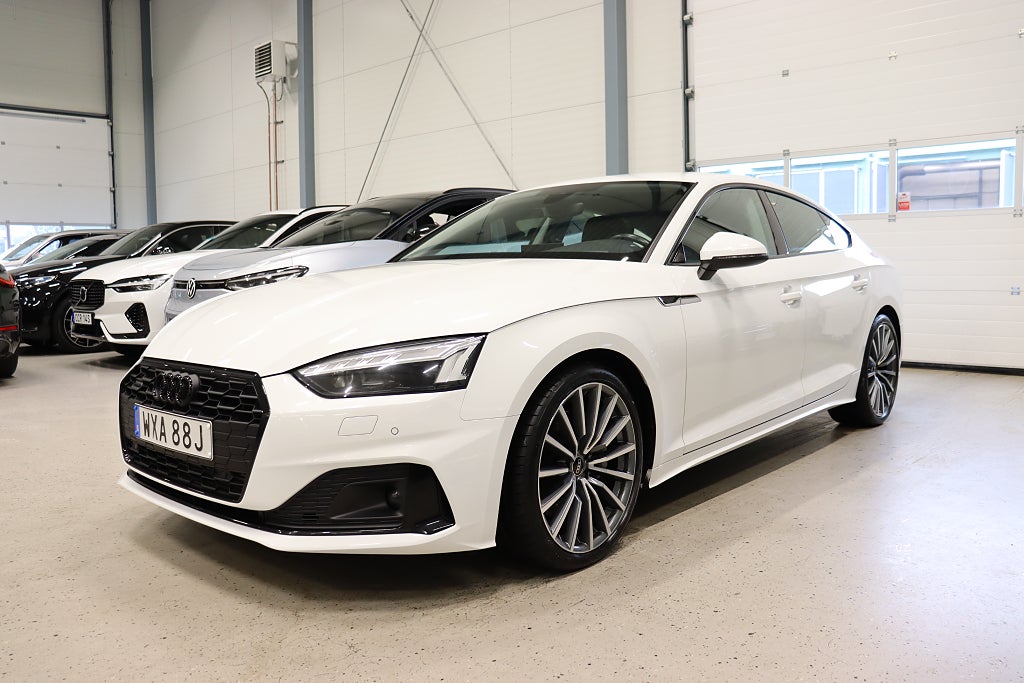 Audi A5 Sportback 45 TFSI quattro B-Värm B-Kam Drag 265hk