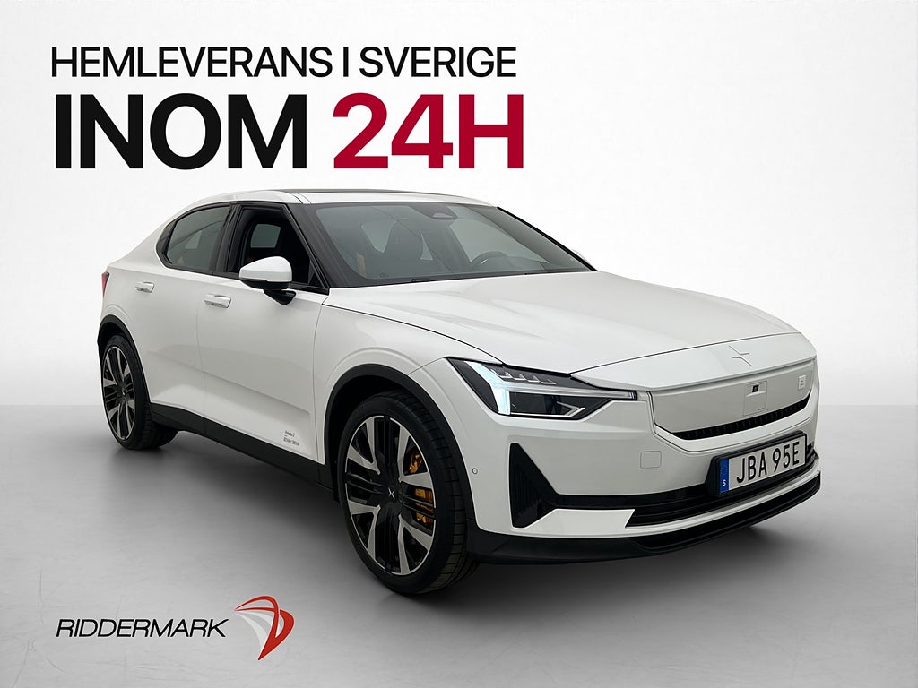 Polestar 2 Long Range DM Performance 476hk Plus Dragkrok