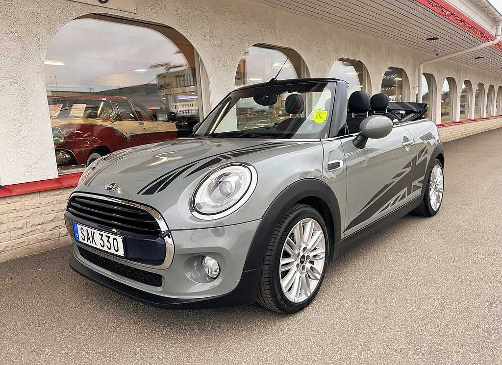MINI Cooper Cab 1.5 *SÅLD* Chili II 6-vxl Uttagen Juni -17