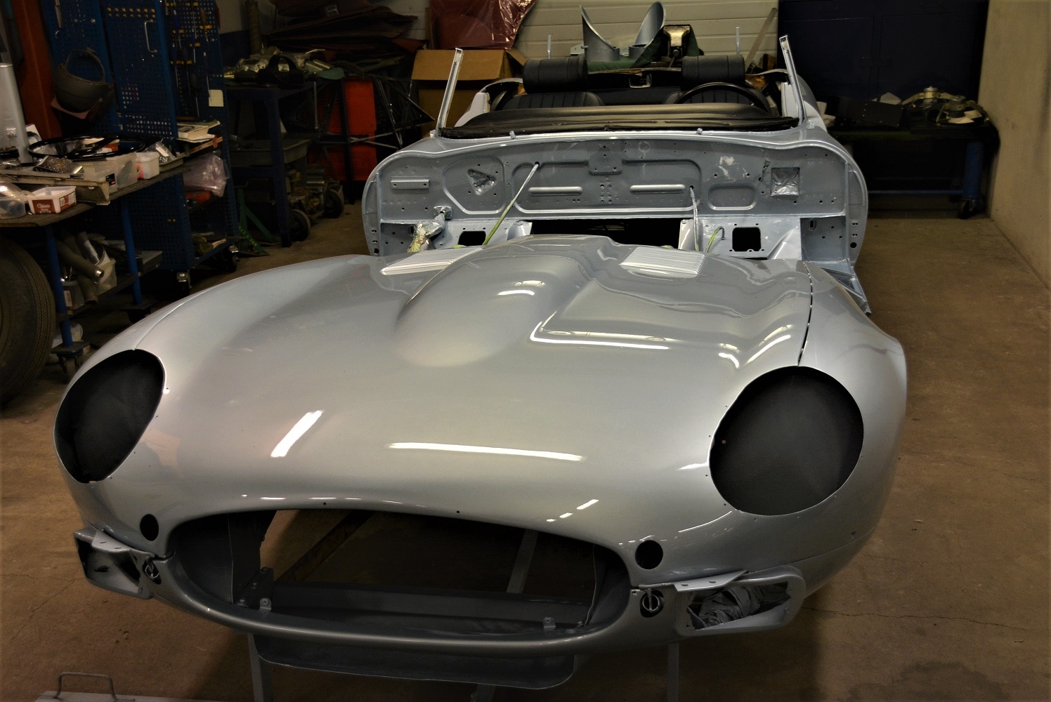 Jaguar E-Type V12 Rdst SIII OBS 1973, bild 4/33