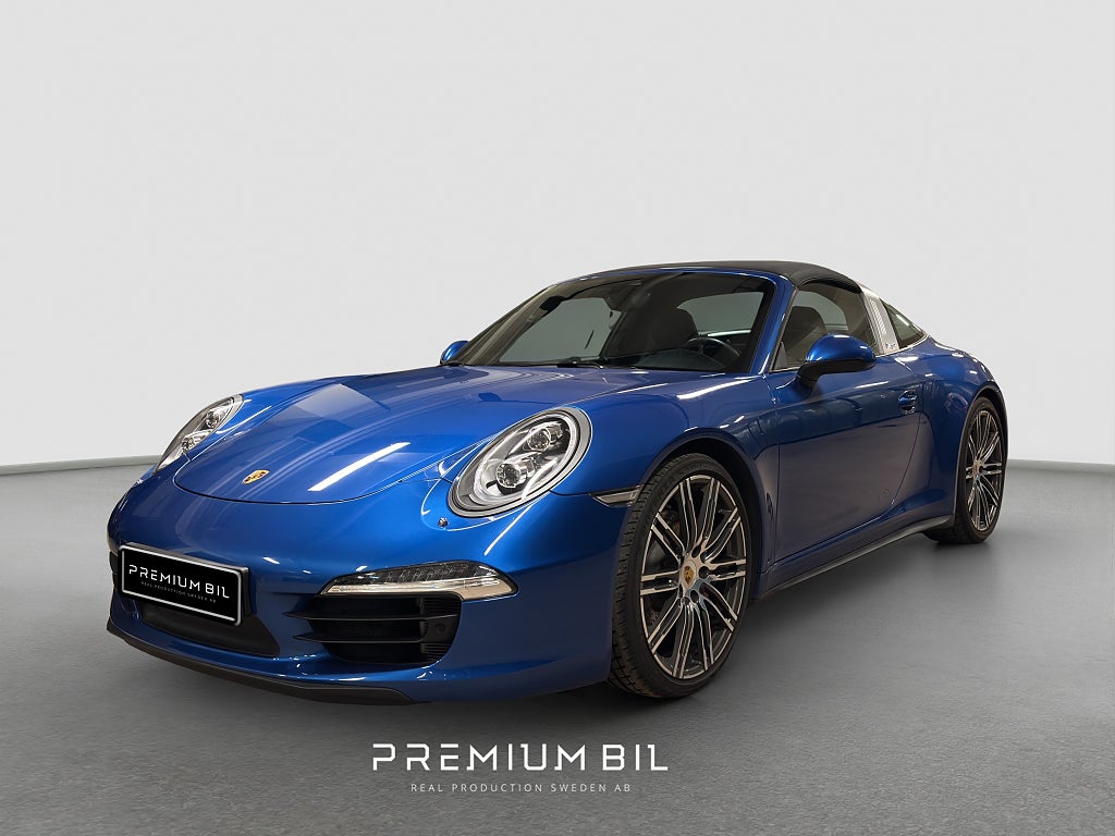 Porsche 911 TARGA 4S PDK / SPORT DESIGN / SVENSKÅLD / SPORTAVGAS