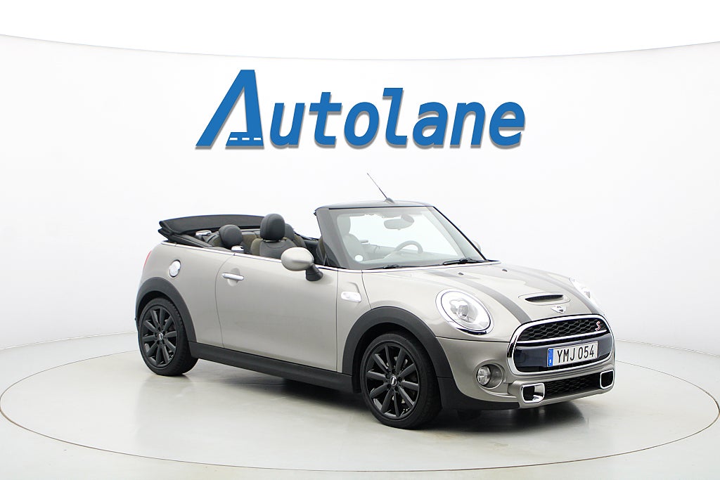 MINI Cooper S Cabriolet, H/K, B-kamera *Kampanj 3,95% ränta