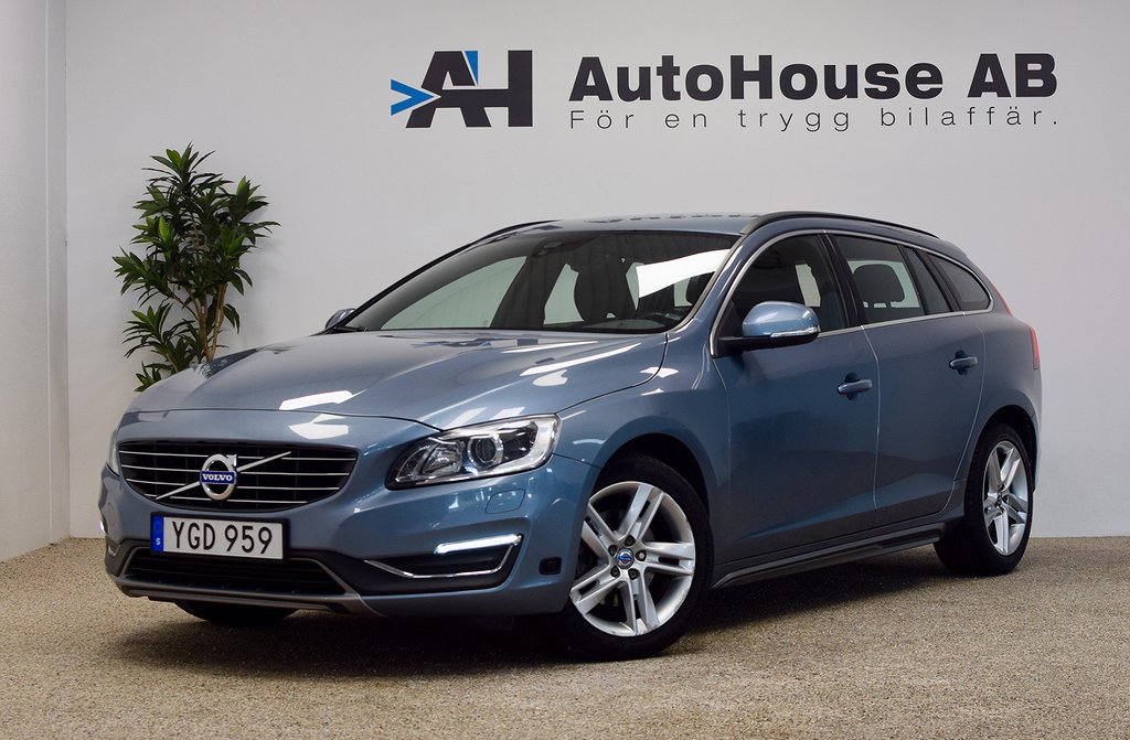 Volvo V60 D4 190HK Momentum Värmare Garanti