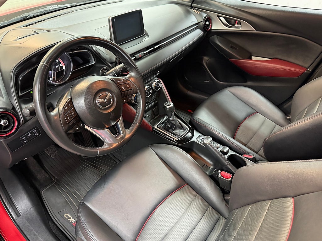 Mazda CX-3 2.0 SKYACTIV-G 120hk Optimum Navi Kamera Skinn 2015