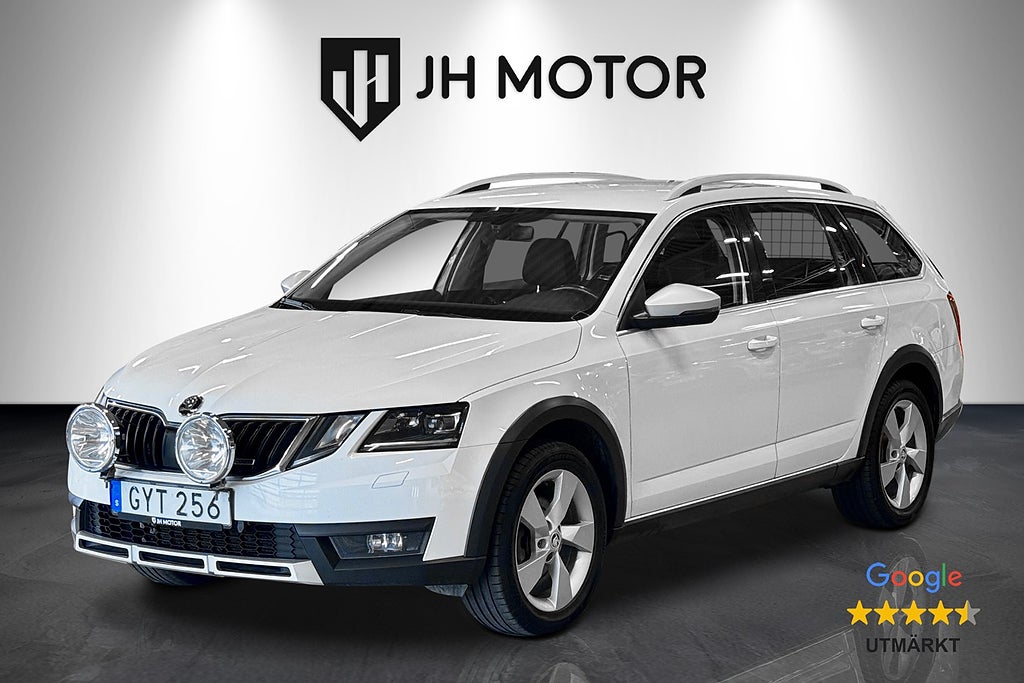 Skoda Octavia Scout 2.0 TDI 4x4 150hk DVÄRMARE/Drag/SoV