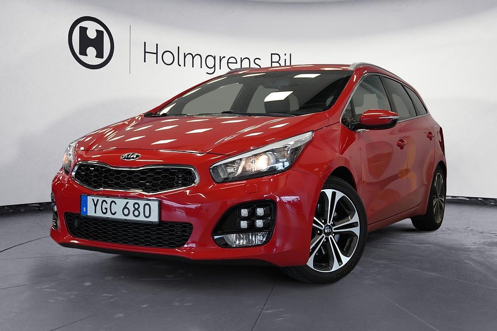 Kia Ceed SW 1,6 CRDi GT-Line Drag Värmare Navi | Ränta 3,95%