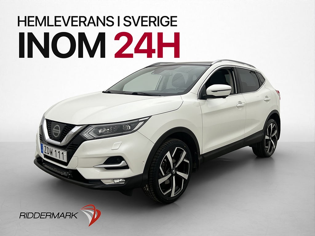 Nissan Qashqai 1.5dCi Tekna Panorama Värmare 360° Dragkrok