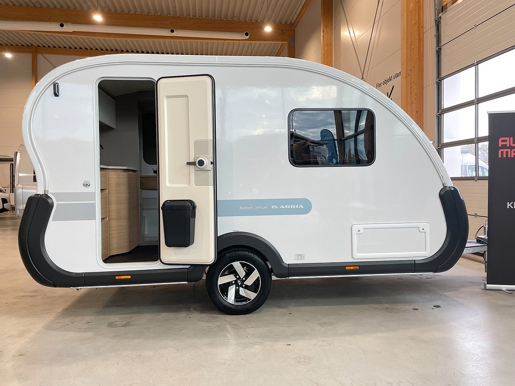 Adria Action 391 LH /B-körkort/1150kg/Långbäddar/Golvvärme - Adria