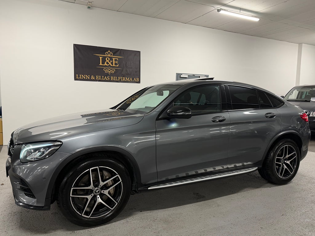 Mercedes-Benz GLC 220d Coupé 4MATIC 9G-Tronic AMG Line 1ÅRSGARANTI/PANO