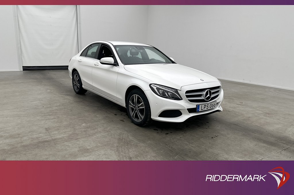 Mercedes-Benz C 220 d BlueTEC 170hk Navi Sensorer 0,44l/Mil