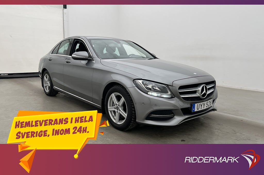 Mercedes-Benz C 220 d 170hk M-Värmare Drag 0.44l/mil