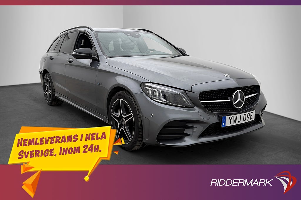 Mercedes-Benz C 300 T de 306hk AMG Night Värmare Drag Kamera