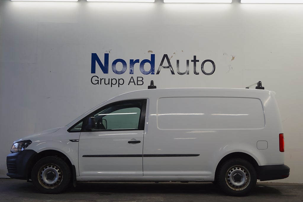 Volkswagen Caddy Maxi 2.0 TDI AUT EU6 102HK V-REDNING S&V-HJUL D-VÄRMARE DRAG