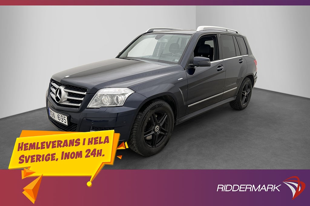 Mercedes-Benz GLK 4MATIC Sensorer Halvskinn Drag