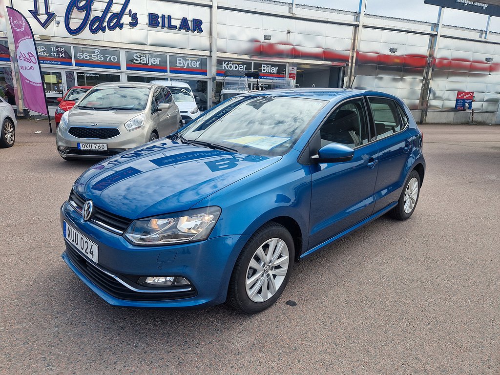 Volkswagen Polo 5-dörrar 1.2 TSI Euro 6, 2 brukare 