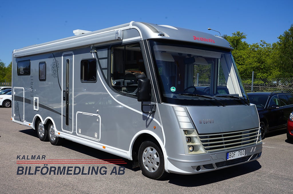 Dethleffs Esprit I 7910 Solcell AC Luftfjädring 158hk