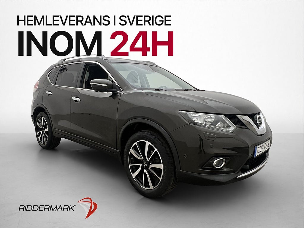 Nissan X-Trail dCi 130hk Acenta 360° Kamera Navi Farthållare