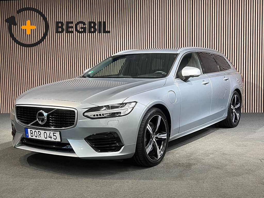 Volvo V90 Recharge T8 AWD R-Design I 360 I HUD I B&W I Drag I Leasbar I Lo