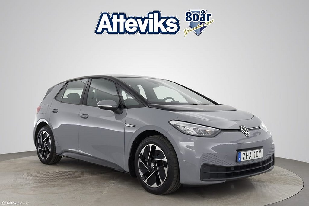 Volkswagen ID.3 Pro Performance 204hk Lastkrok Sens Nav App.