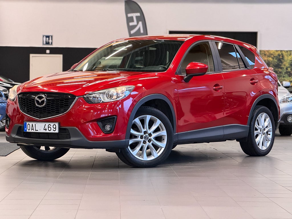 Mazda CX-5 2.2 Optimum AWD / Skinn / Navi / Backkamera / Drag / Värtmare