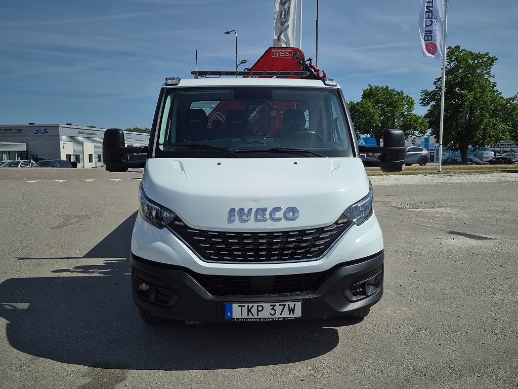Iveco Daily 72C18 Automat Kranbil Fassi Kran Euro 6