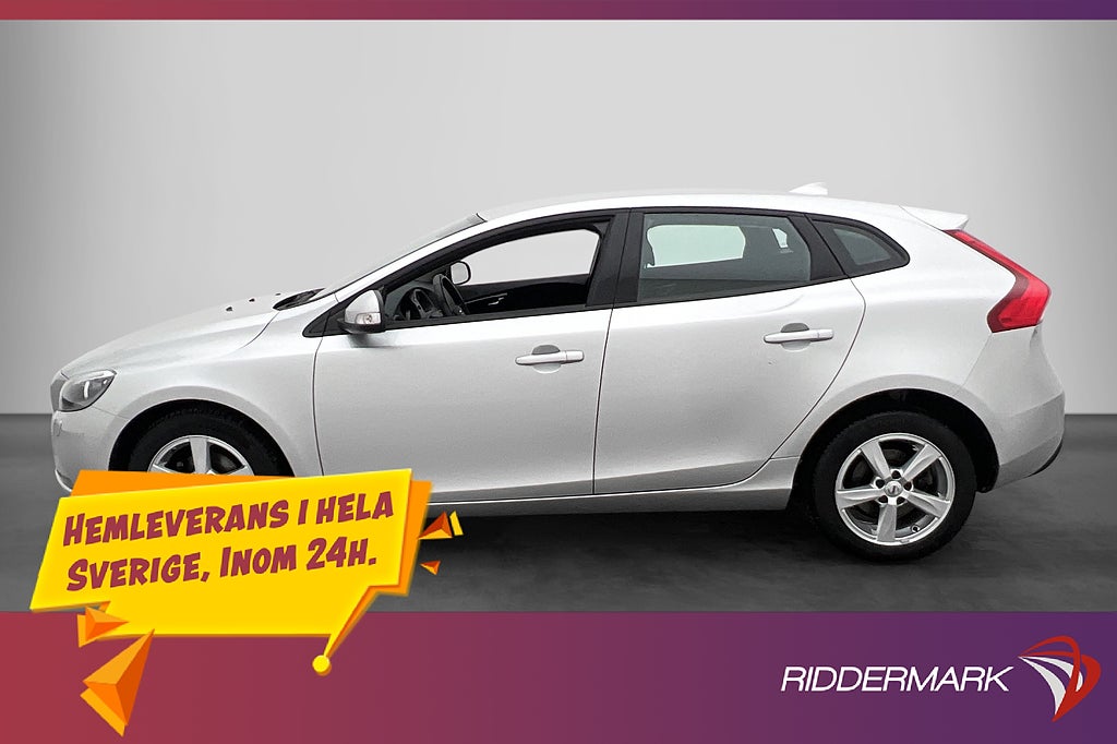 Volvo V40 D2 120hk VOC Värmare VÄLSERVAD!