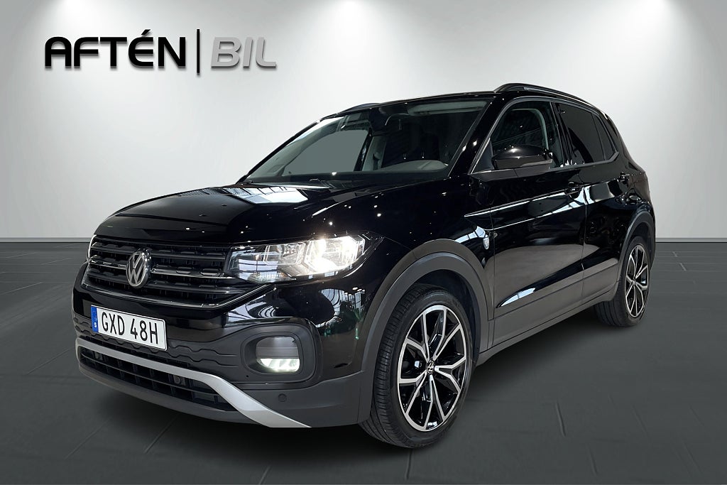 Volkswagen T-CROSS 1.0 TSI Base 95hk|Drag, B-kamera, P-sensorer, Bluetooth