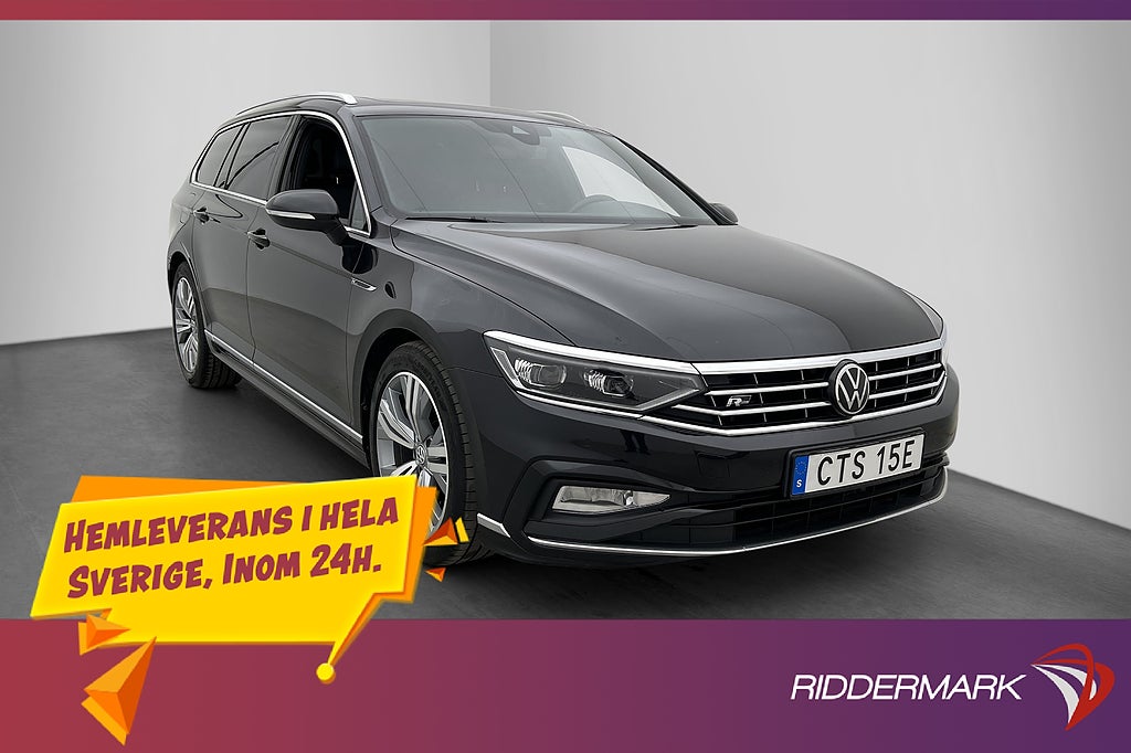 Volkswagen Passat 4M GT R-Line Cockpit Pano Skinn Värmare