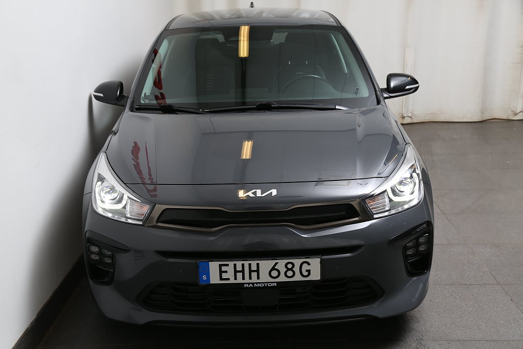 Kia Rio 1,0 T-GDI 120hk GT-Line Aut Navi Kamera Nybilsgaranti 2022