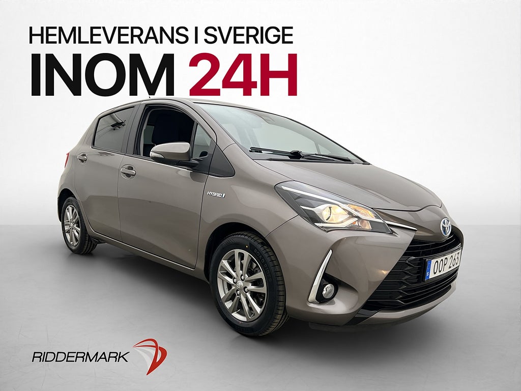 Toyota Yaris Hybrid 101hk Active Kamera 0,37l/mil