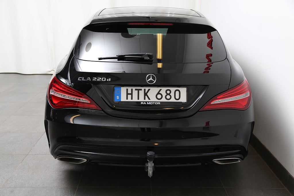Mercedes-Benz CLA 220 d Shooting Brake 7G-DCT AMG Line Pano P-värme Drag 2017
