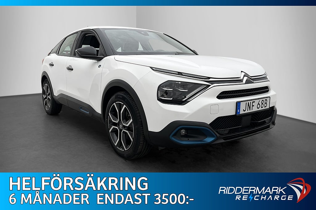 Citroën e-C4 136hk CarPlay Lane Assist Sensorer 360kr Skatt